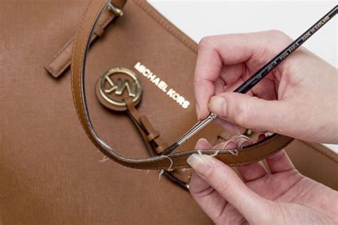 how to restore michael kors purse|Michael Kors purse straps fraying.